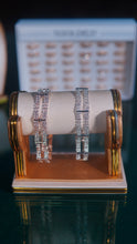 Premium Ladies Bracelet with Diamonds Golden-Silver