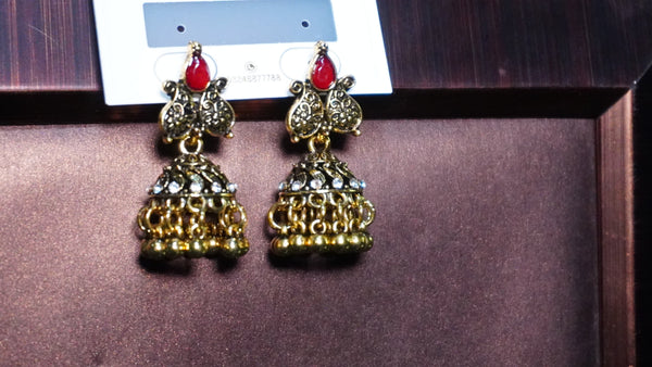 Unique Golden Jhumka