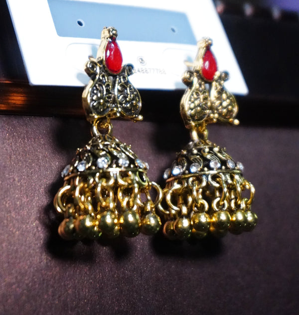 Unique Golden Jhumka