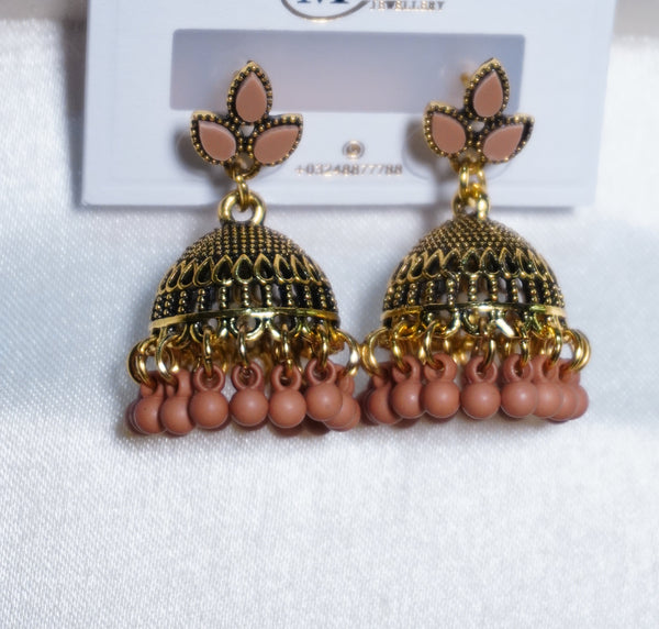 Ladies Long Oxidised Jhumka Limited Edition