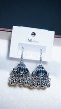 Antique Silver Long Jhumka