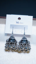 Antique Silver Long Jhumka
