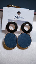 Stylish Women Geometric Round Dangle Hollow Circle Stud Earrings