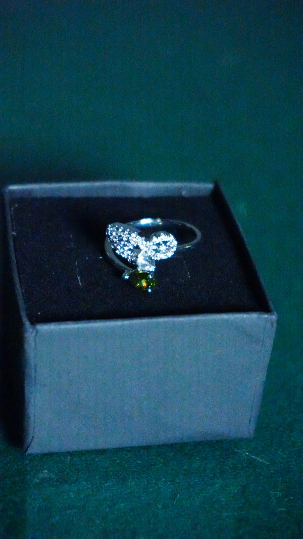 Butterfly Brilliance Ring for Girls/Women